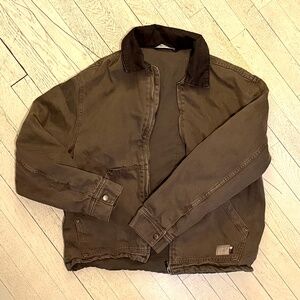 Zara Men's Brown Denim Jacket Medium